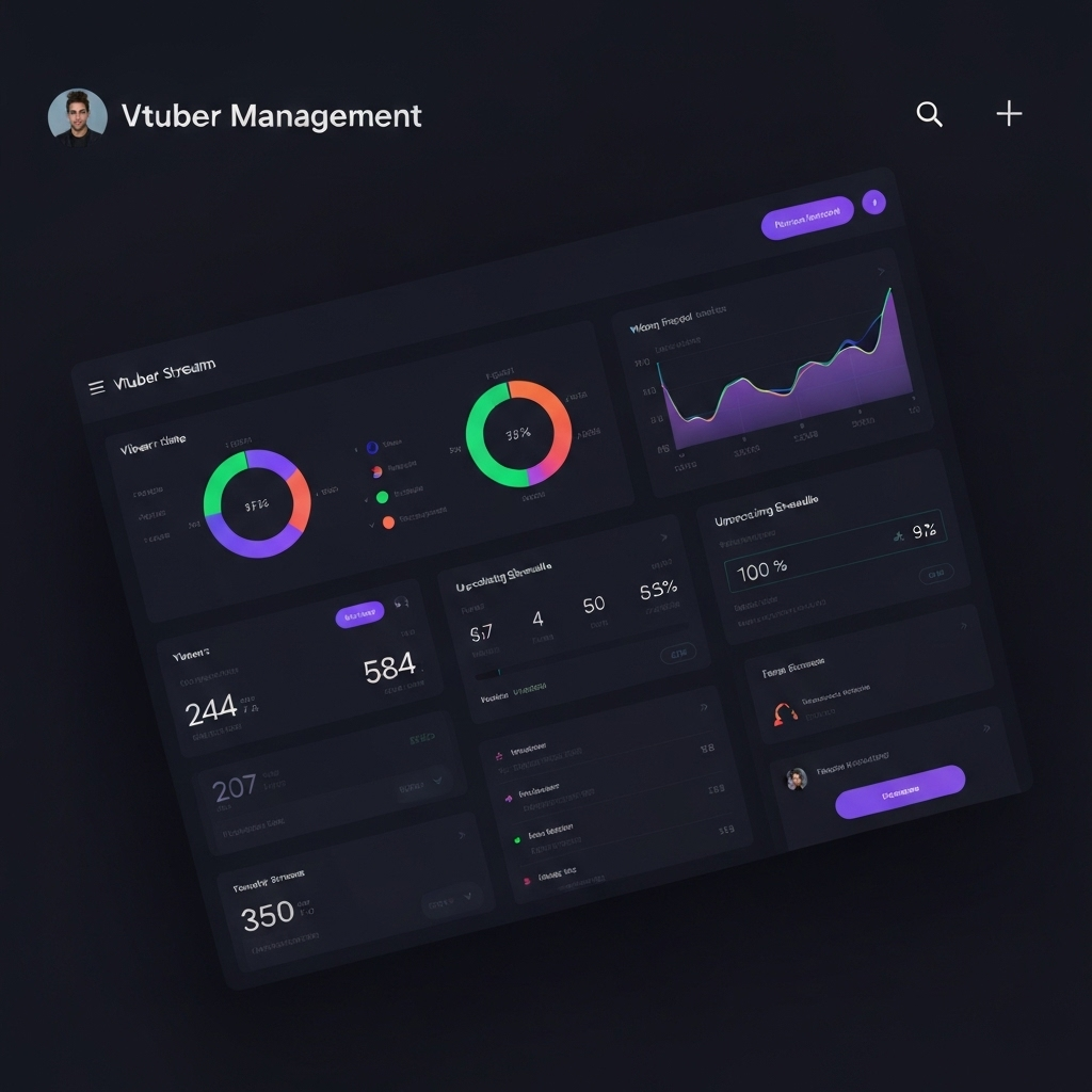 VTuber管理プラットフォーム